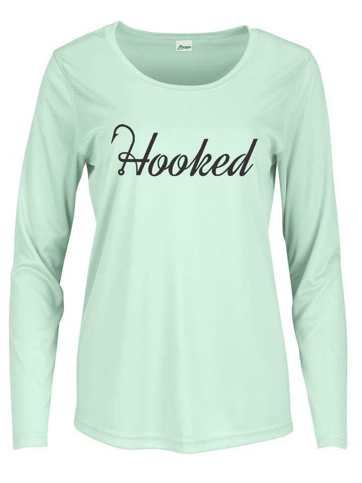 PW Outfitters - Wholesale T-shirt met print - Dames - Hooked Fishing shirt2