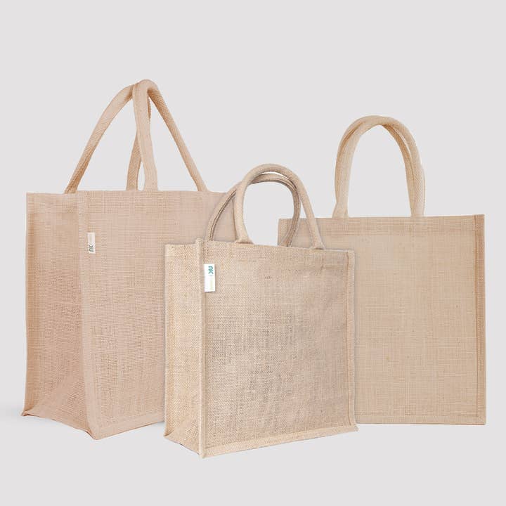 KIU Canadian Distribution Inc. - Wholesale Grocery/Shopping Bag - Terra Natural Jute Shopper Bag