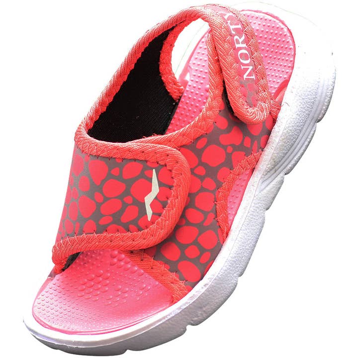 Norty - Toddler Ungdom Drenge og Piger Sandal 41197 - Coral for engroshandel hos Eastern Off Price