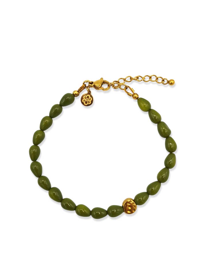Pulsera Gota de Oliva para venta al por mayor de BLOSS Jewelry