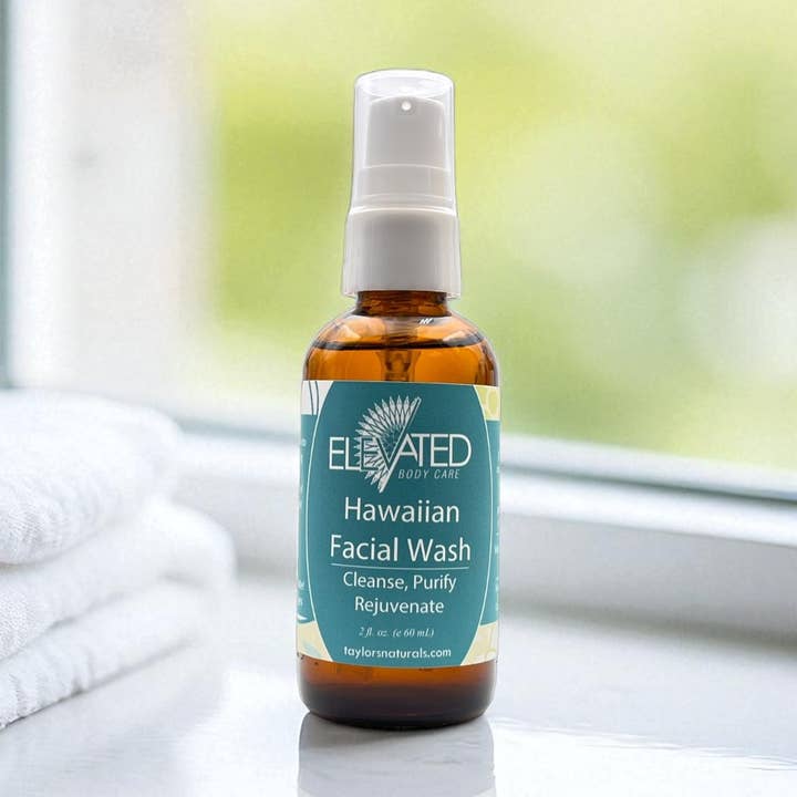 ELEVATED - Nettoyant Visage Tout Naturel - 2oz ou EN VRAC pour la vente par Taylor's Naturals