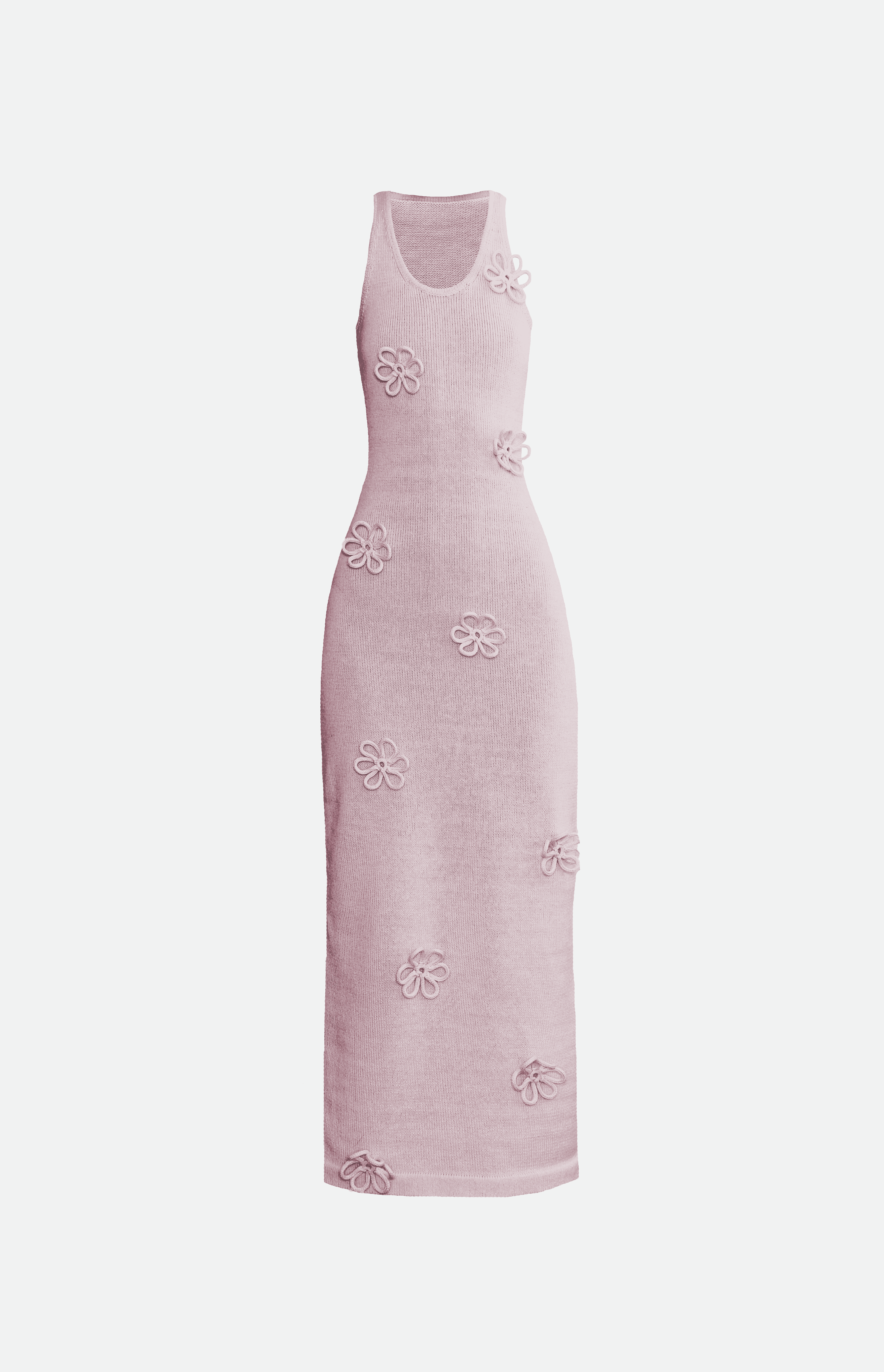 Studio Selles - Wholesale Dress - Women's - Flower midi scoop neck dress7