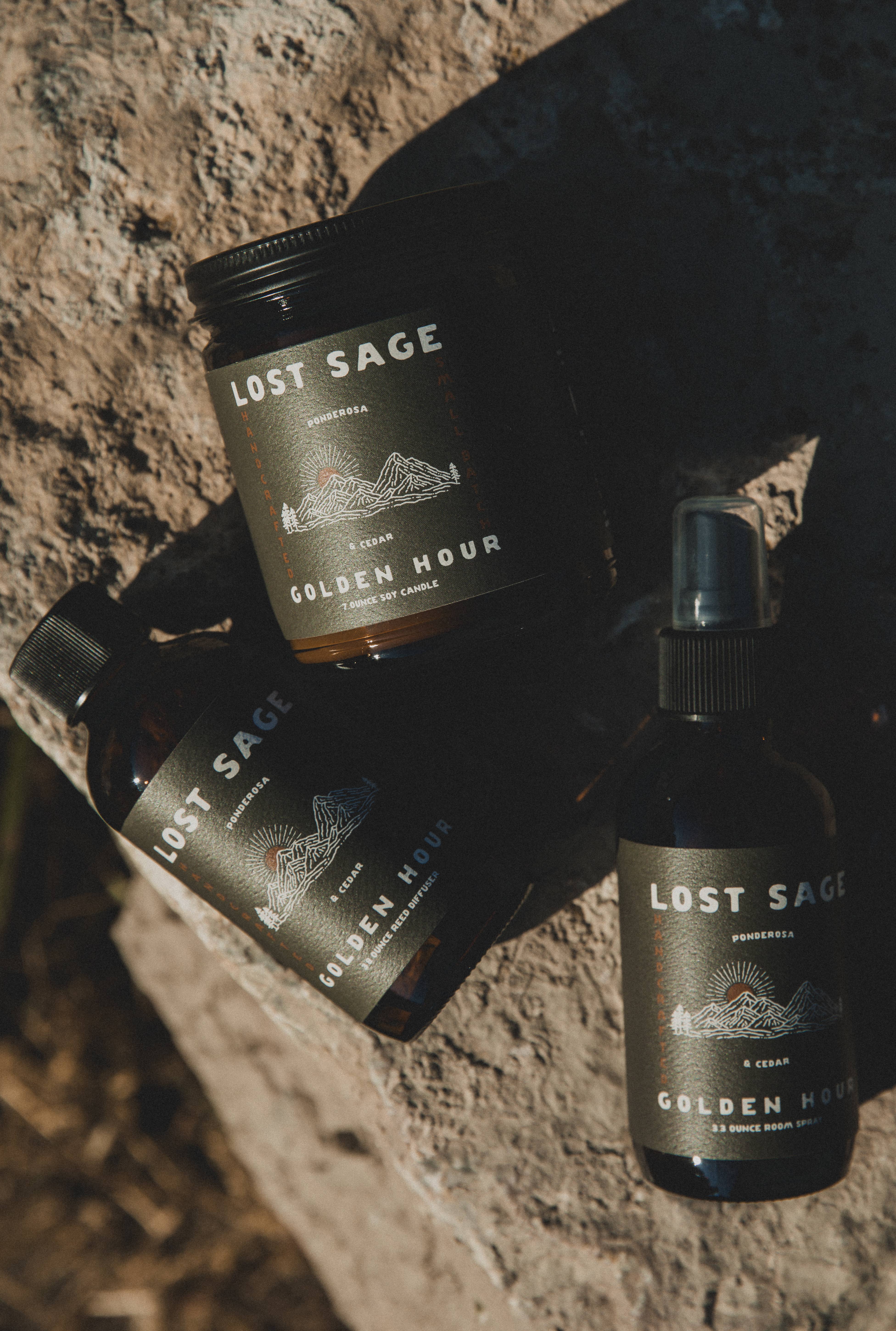 Lost Sage – wholesale Burkljus – Golden Hour Soy Candle4