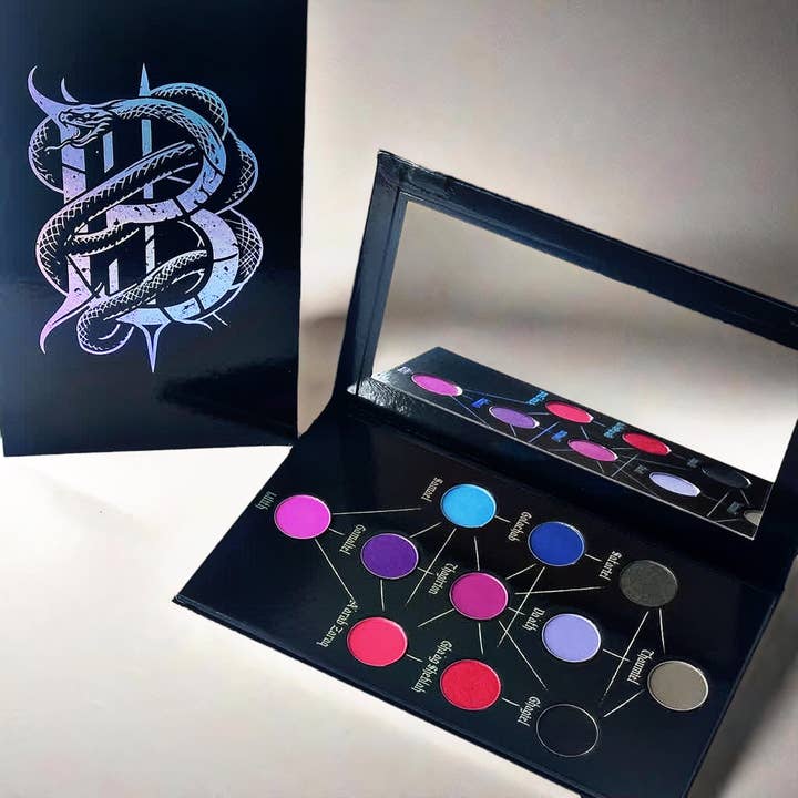 Qliphoth Eyeshadow Palette for wholesale by Lovelace Cosmetics