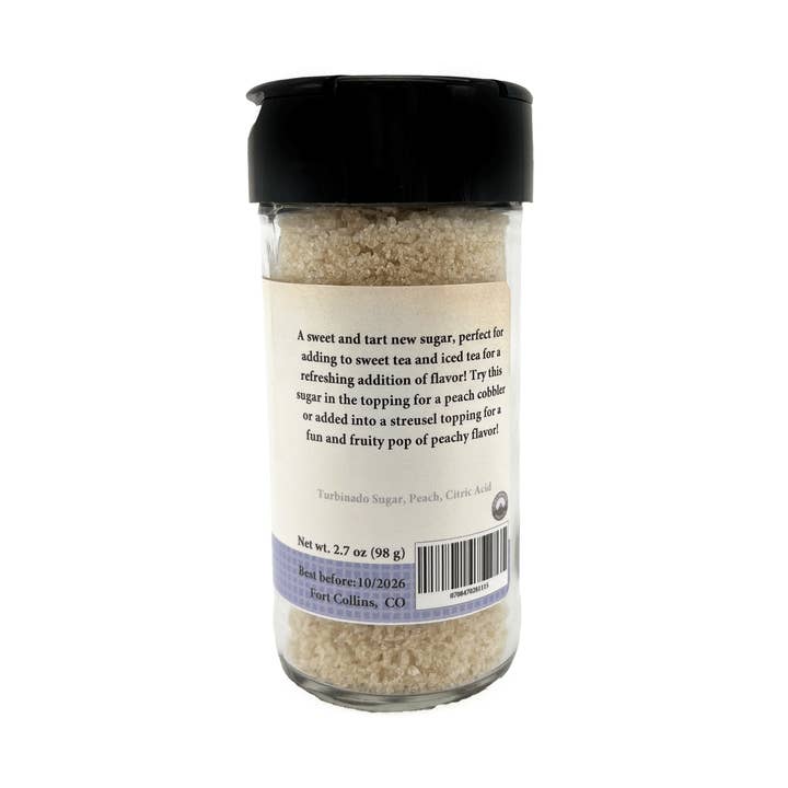 Old Town Spice Shop - Vente Sucre - Sucre à la pêche, sucre aromatisé pour cocktails et cuisine2