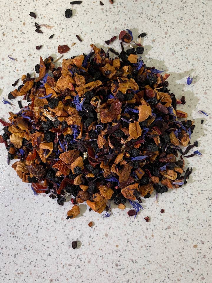 Blueberry Bliss for wholesale by My Hearty Leaf Tea Co.