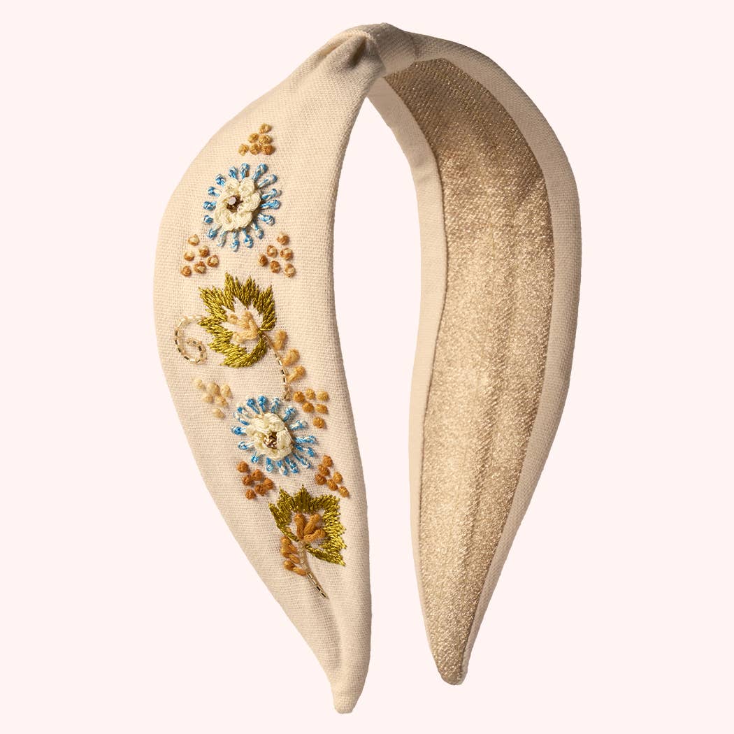 Powder Design - Europe – wholesale Pannband - Dam – Broderat Hårband - Perfect Posie - Kokos0