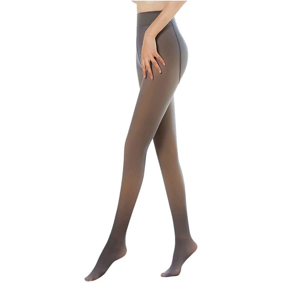 2 Pack Women's Sheer High Waist Tights Thick Warm Winter Thermal Tights  with Support and Reinforced Toes Pantyhose Flesh-360g : :  Clothing, Shoes & Accessories