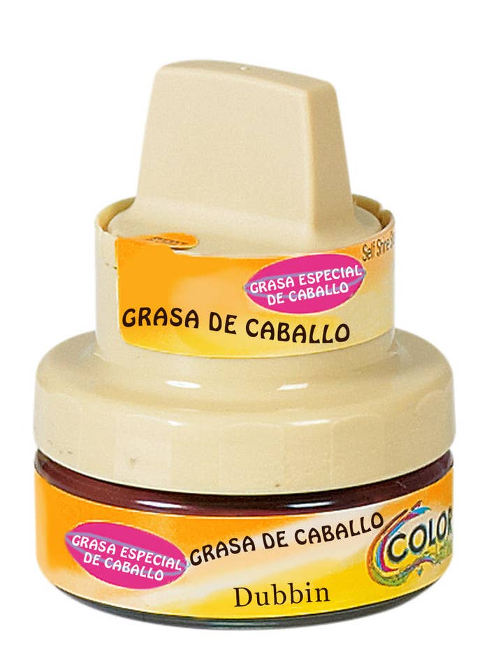 Grasa de Caballo Leather Cleaner Ointment with Sponge Applicator 19776 for wholesale by El General Western Wear