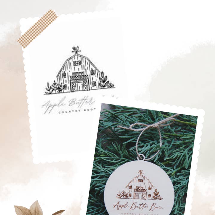 KendollMade - Wholesale Ornament - Custom Business Logo Ornament - Company Christmas Gift1