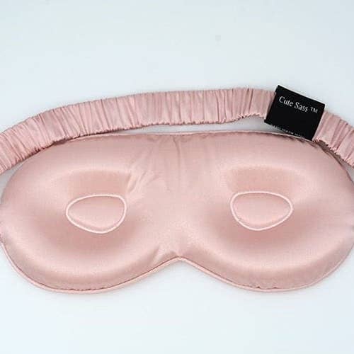 Cute Sass ™ – Engroshandel Søvn-/øjenmaske – 100 % morbærsilke 3D sovemaske til øjnene | 22 momme | Langfibre6