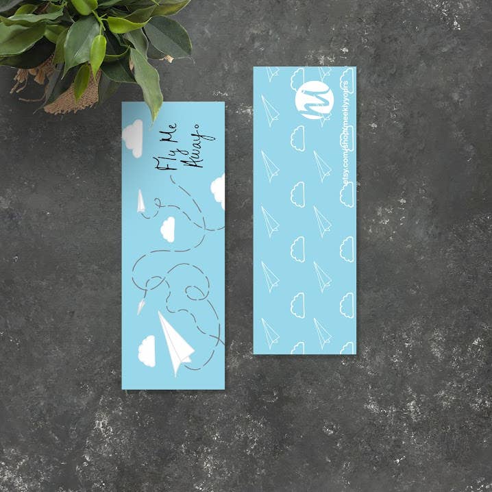 Fly Me Away Bookmark for wholesale by Fandemonium Design
