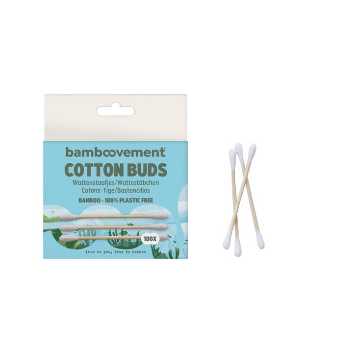 Bamboo Cotton Buds (100pcs) for wholesale by Bamboovement