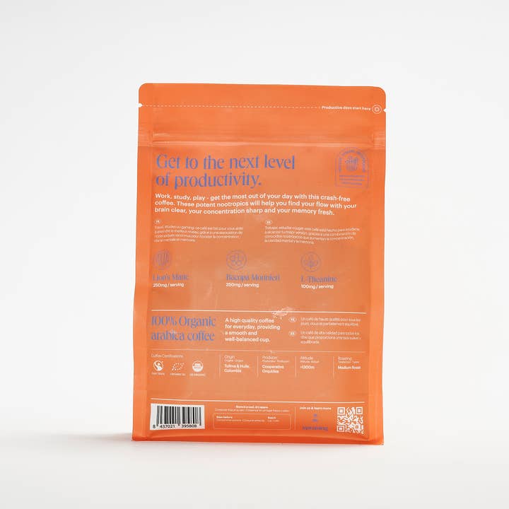 Upraising - Wholesale Ground Coffee - Flow State ground coffee with Lion's Mane mushroom