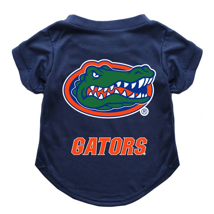 NCAA Florida Gators Pet T-Shirt for wholesale by Little Earth Productions