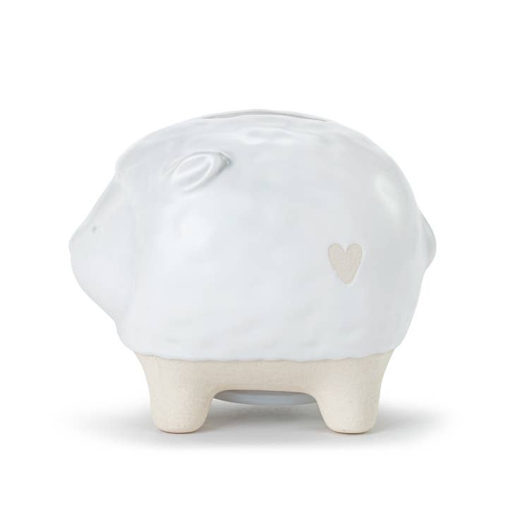 DEMDACO - Wholesale Money/Piggy Bank - Kids & Baby - Lamb Bank