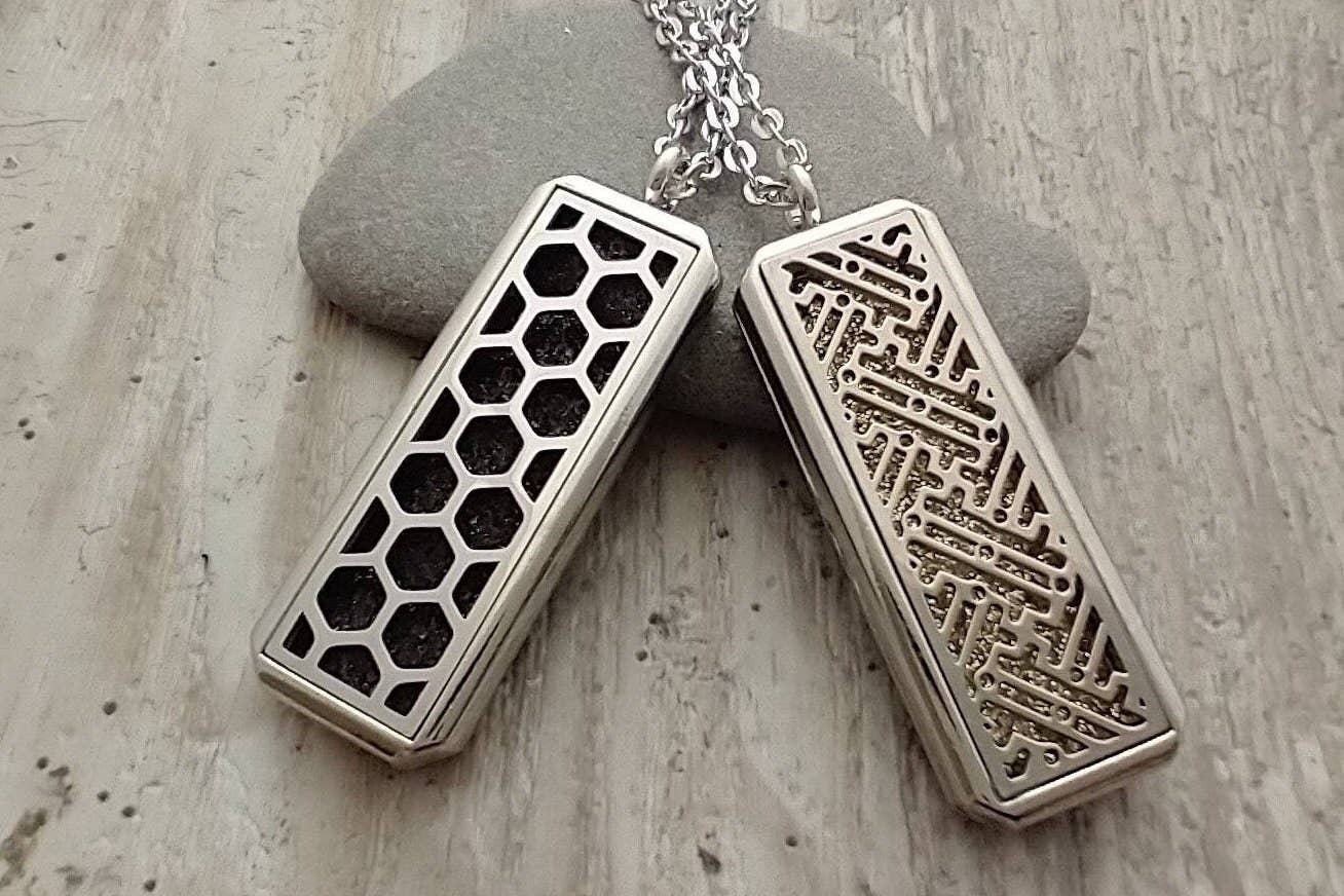 Piccadilly Pendants – wholesale Aromaterapihalsband – Aromaterapihalsband med eterisk oljediffuser och lås5