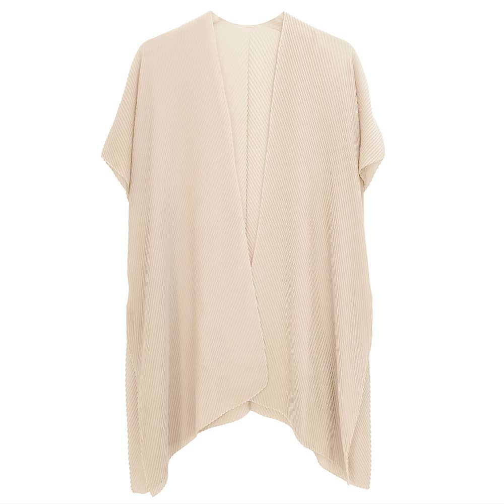 Sensibling Corp. - Wholesale Poncho - Women's - Solid Chiffon Ruana Poncho19