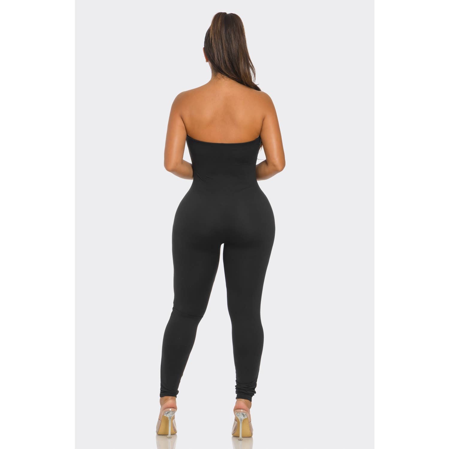 HiteJeans – wholesale Jumpsuit – Women's – Leggings bottoms with a Tube top Jumpsuit3