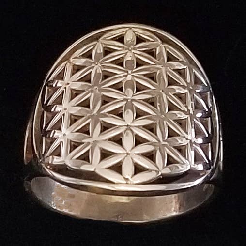 ANILLO SS FLOR OF LIFE para venta al por mayor de Zeppo Merchandisers Inc