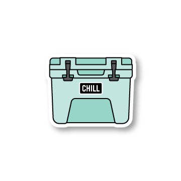 Wild North Co - Wholesale Sticker - Chill Cooler Sticker1
