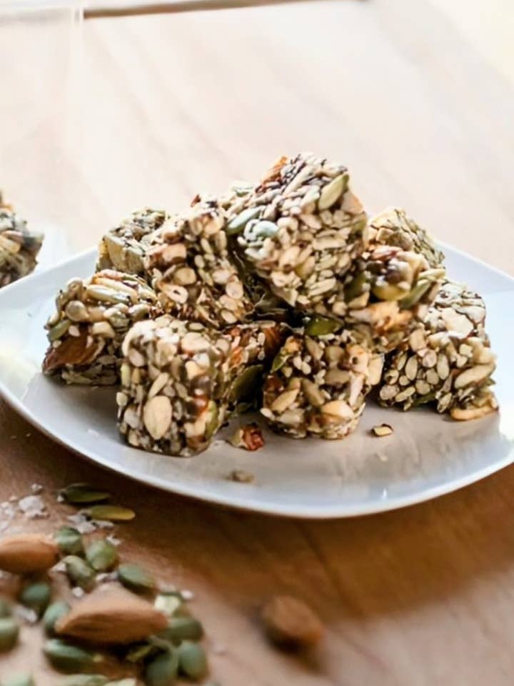 Burnt Honey Protein Bites *gluten free* for wholesale by Kim's Confections