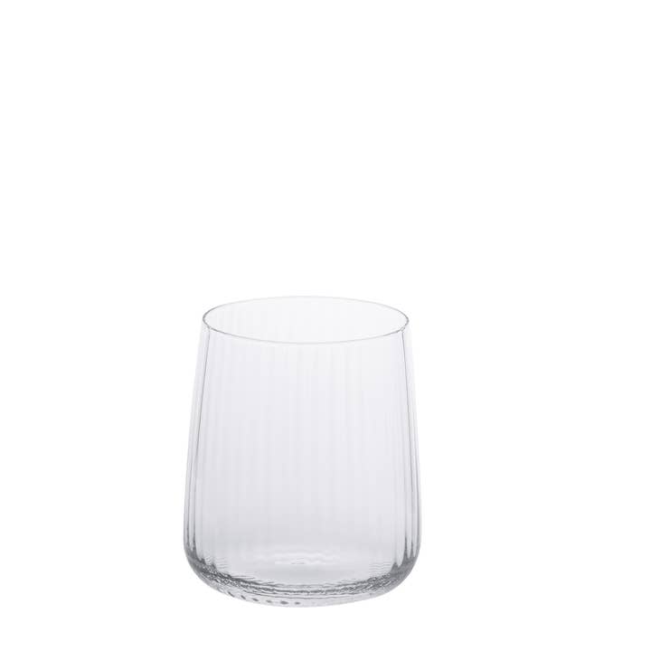 Set of 6 Milan glass tumblers 250 ml for wholesale by Andrea House