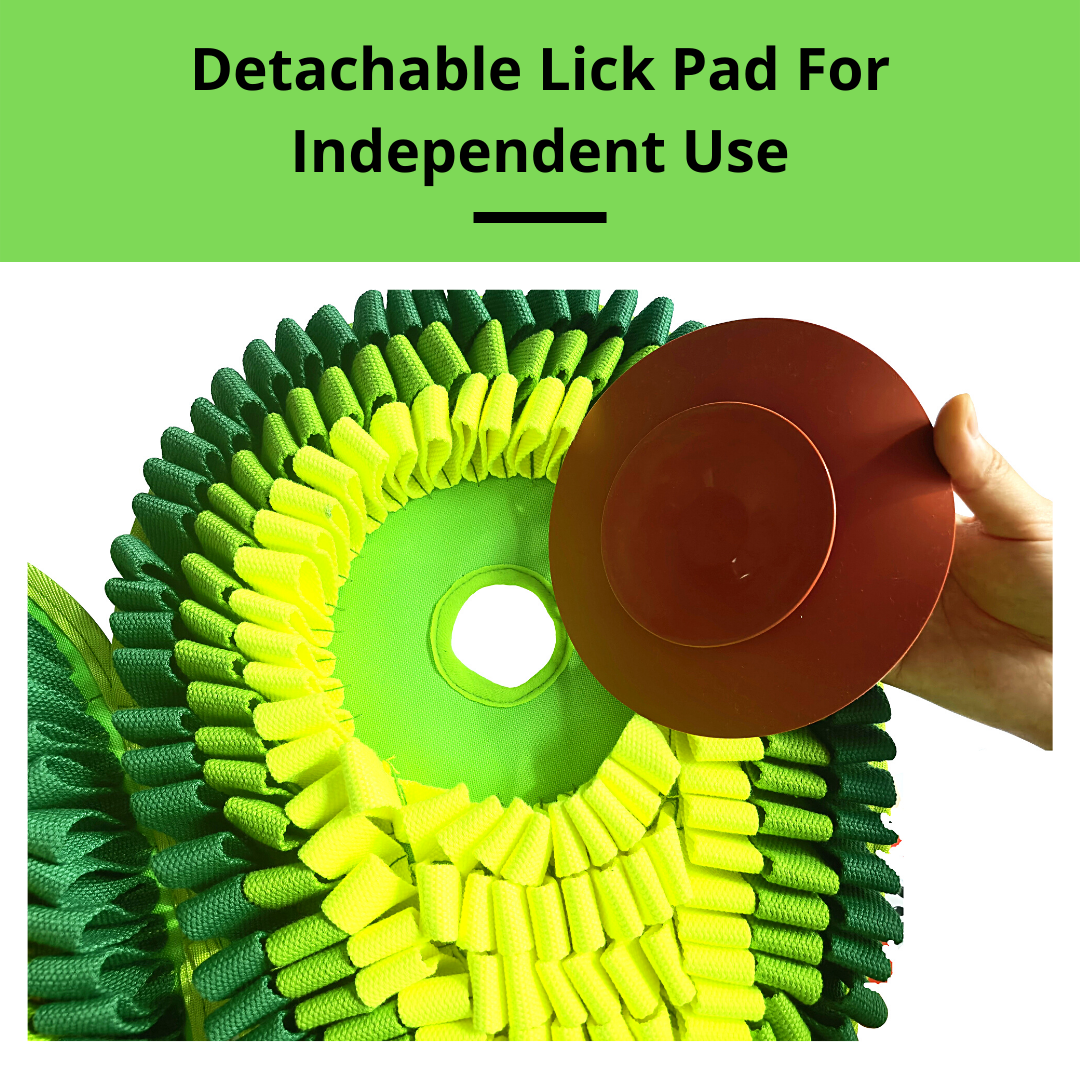 PawzNDogz - Vente Tapis de gamelle – chien - Tapis à priser anti-morsure Delicious Avocado™ | Niveau défi9