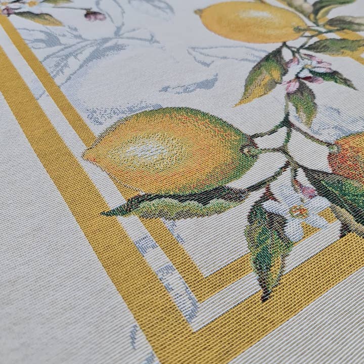 Lunaria Lab - Wholesale Table Runner - Gobelin Lemon Runner3
