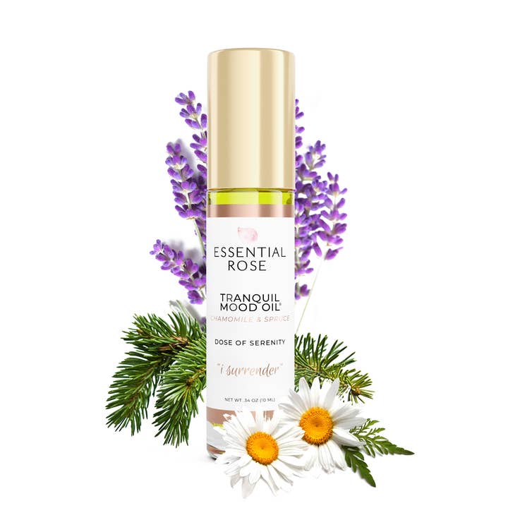 Essential Oil Roll On - Tranquil Mood™ - "I SURRENDER" for wholesale by Essential Rose Mood Beauty®