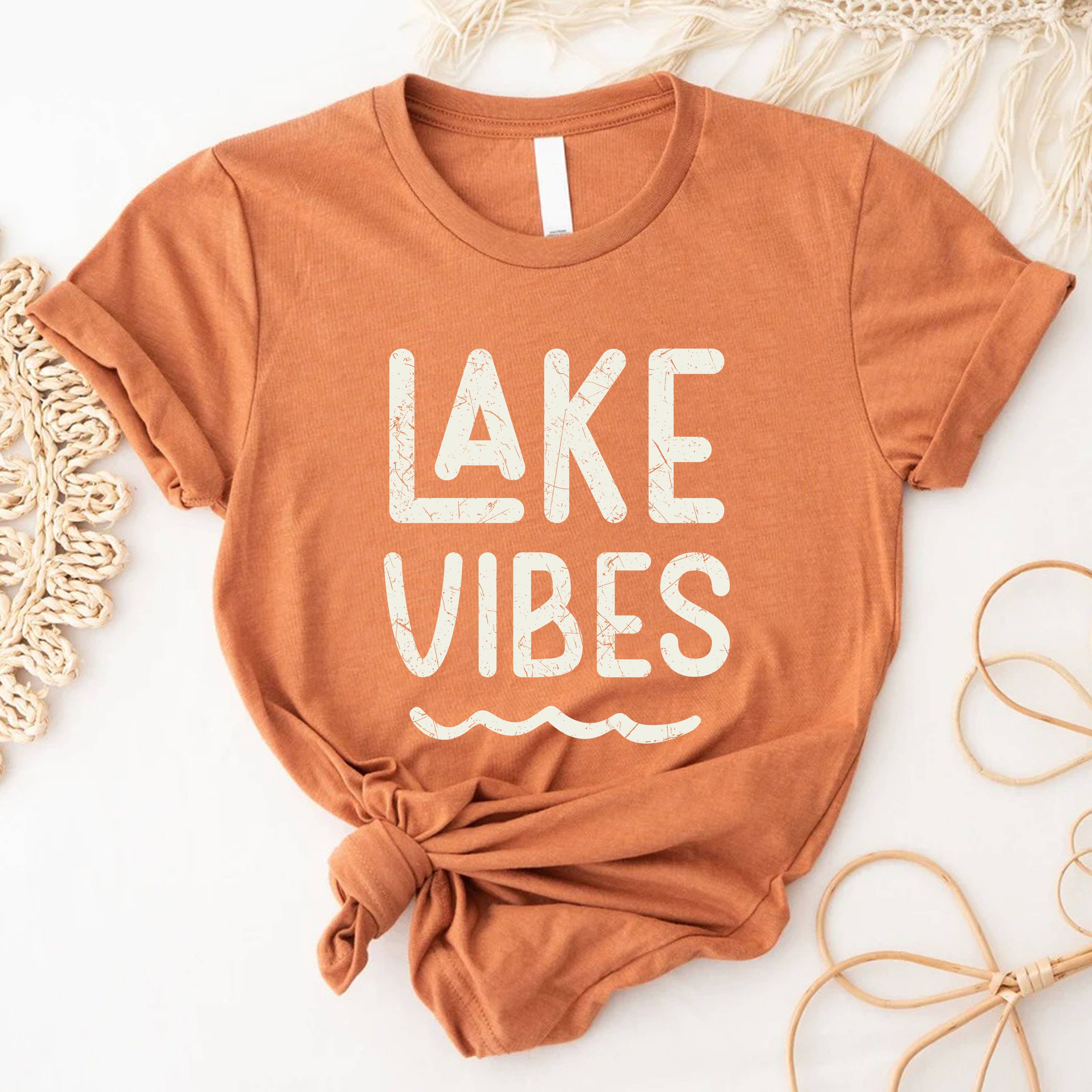 STARCHIS - Wholesale T-shirt met print - Dames - T-shirt met grafische print - Lake vibes1