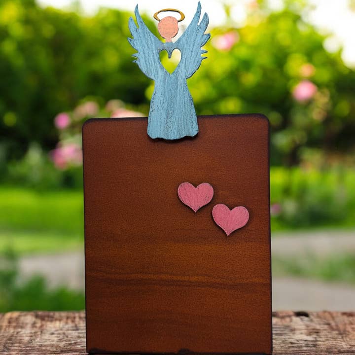 Marco de fotos de ángel metal vender todo el año inspirador EE. UU. para venta al por mayor de Whimsies