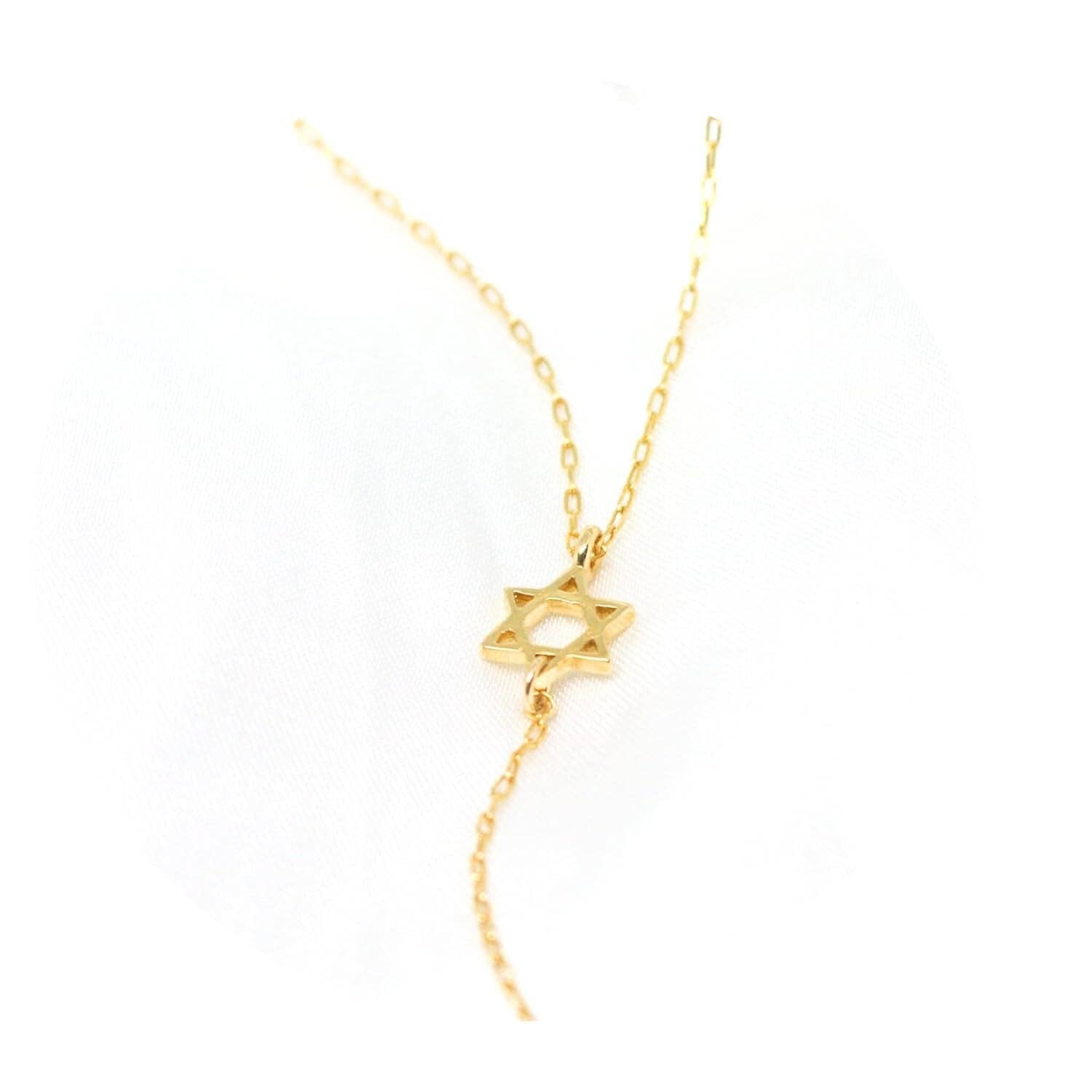 Koch La Ni Jewelry - Wholesale Y-Neck/Lariat Necklace - 18K Gold Plated Star of David Lariat Necklace4