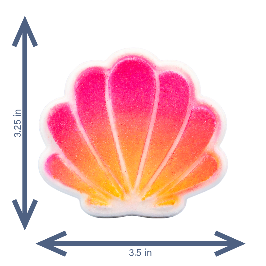 Luxiny Products - Luxurious Bath and Body - Venta al por mayor Bombas de baño - Bomba de baño | Pintada a mano | Explosión de color | Concha marina3