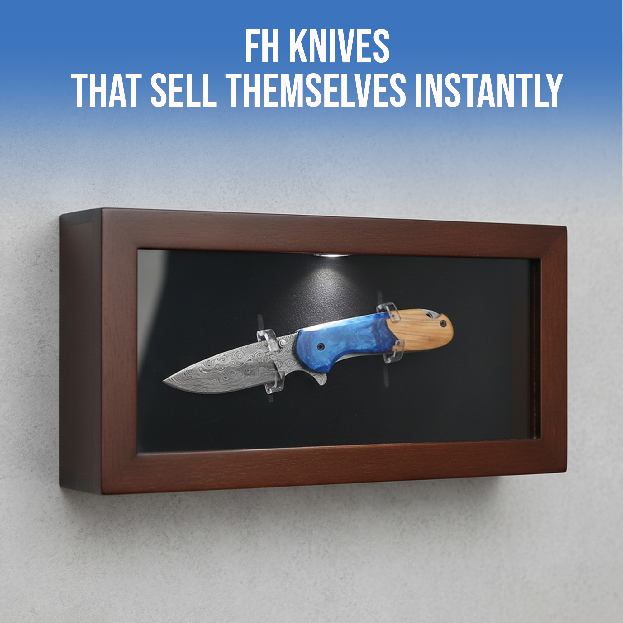 FH KNIVES - Vendita all'ingrosso Coltellino tascabile/portacoltellino - Coltello pieghevole Damascus 7,0' a tema costa marina, coltello tascabile6