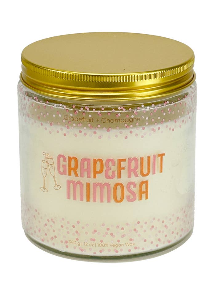 Vela aromática con pomelo y champán «Grapefruit Mimosa» para venta al por mayor de DesignStyles Home