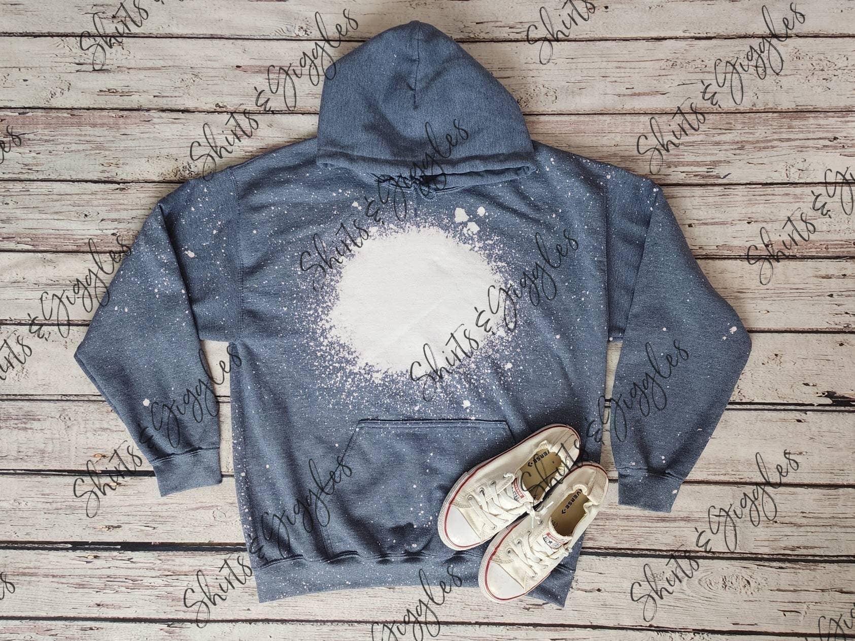 Shirts & Giggles - Vendita all'ingrosso Felpa con cappuccio - Donna - Felpe con cappuccio sbiancate Gildan® senza stampa5