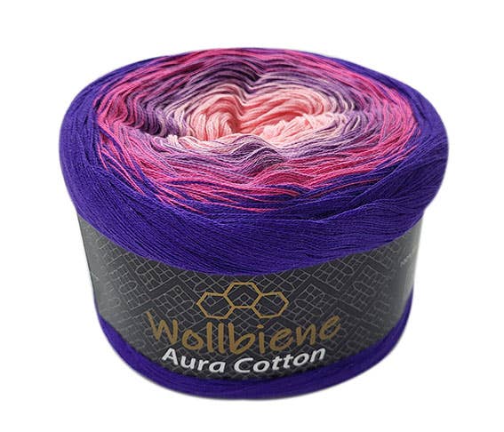 Wollbiene - Wholesale Yarn - Wool Bee Aura Cotton Bobble 200g Gradient 100% Cotton18