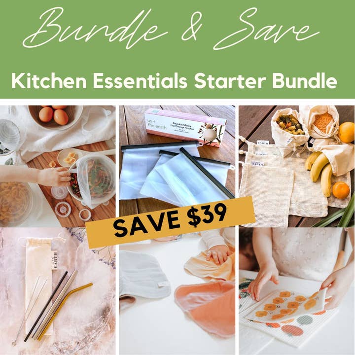 Kitchen Essentials Starter - SAVE $39 for wholesale by Us and The Earth