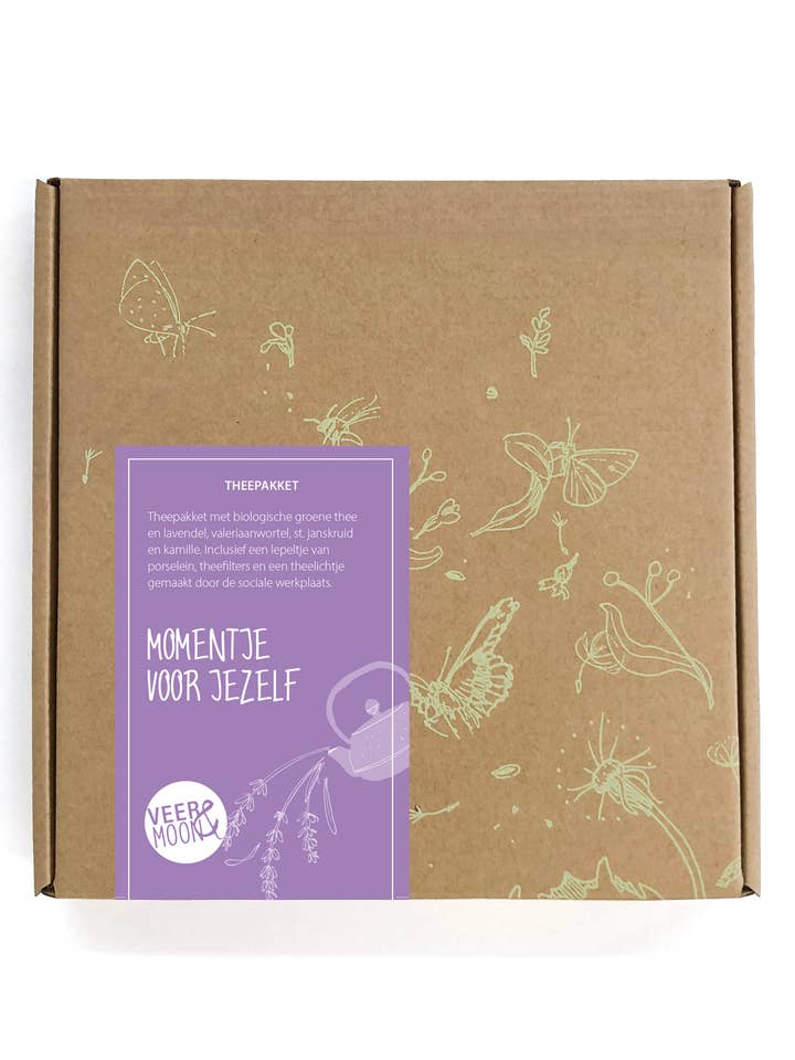 Te-pakke 'Et øjeblik for dig selv' for engroshandel hos Veer&Moon