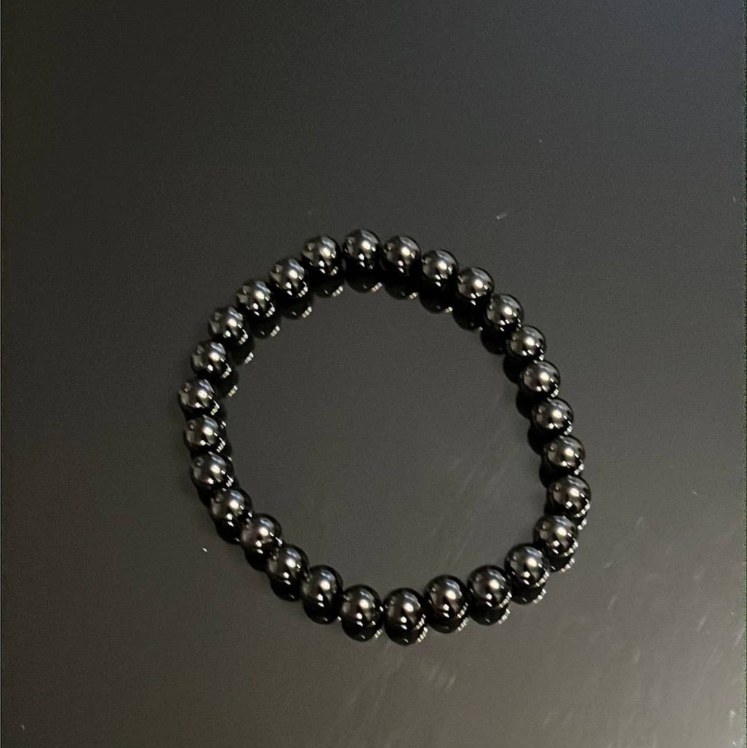 WHOLIFECO - Wholesale Beaded Bracelet - Black Tourmaline Bracelet2