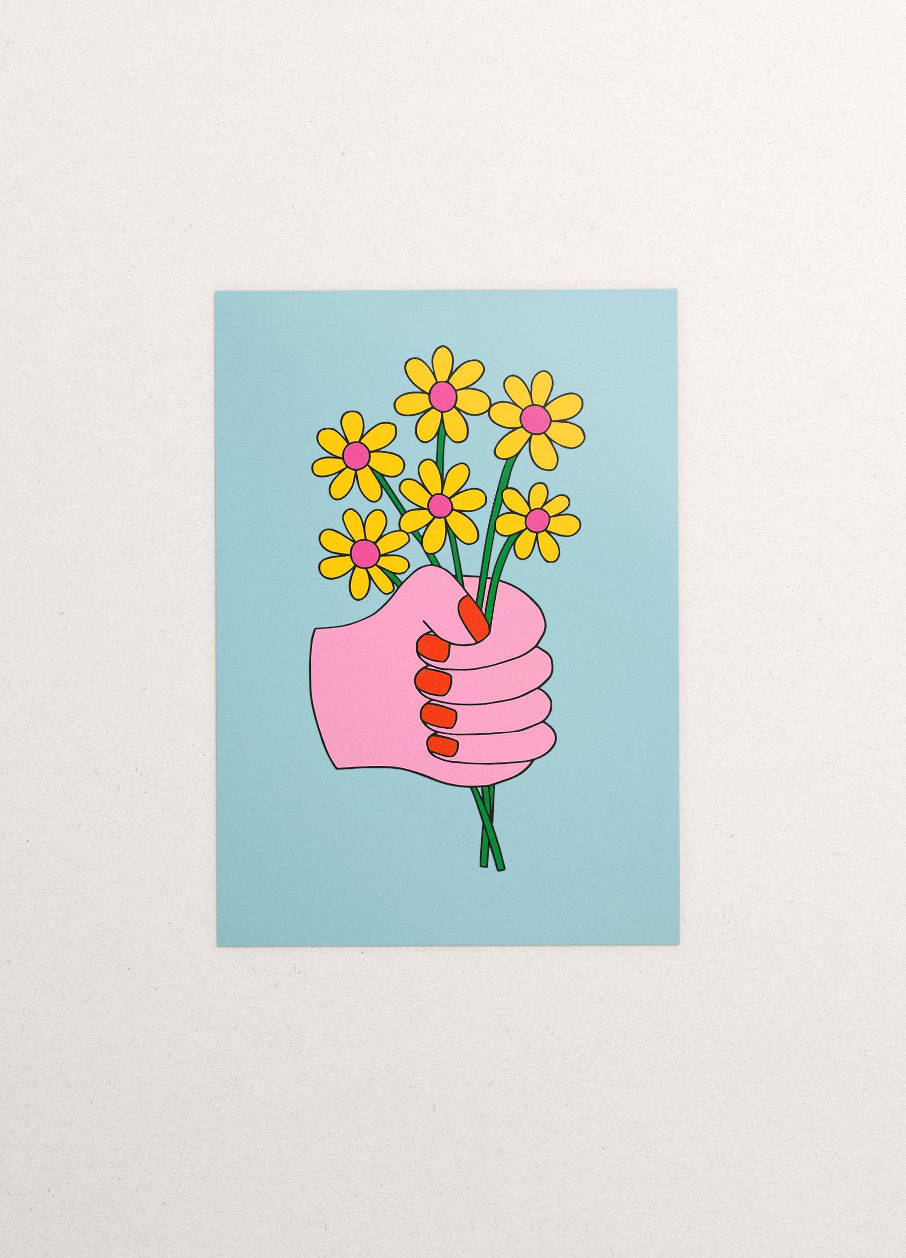 KIOSK - Wholesale Everyday greeting card - Mini Card – Flower Bunch0