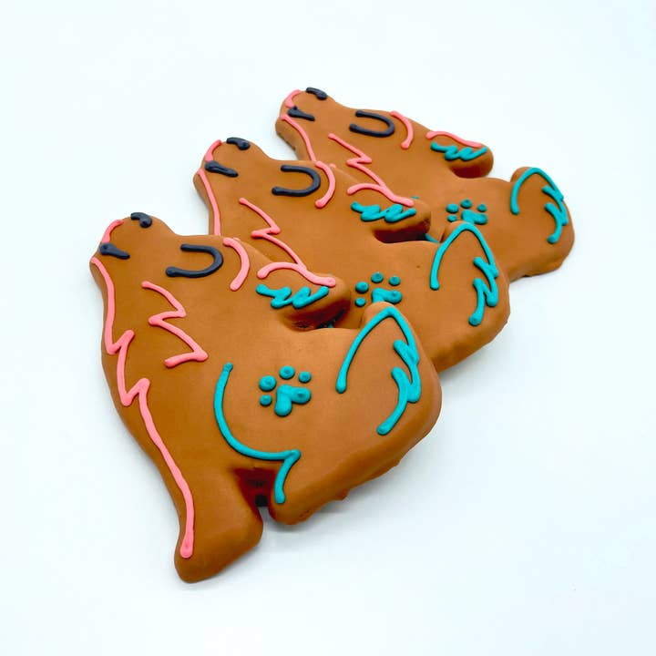 Furry Belly Bake Shop - Wholesale Pet Treats - Dog - Howling Coyote Crunchy Oat Cookie