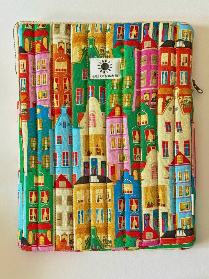 Quilted Laptop Sleeves | Amsterdam for wholesale by Hues of Summer