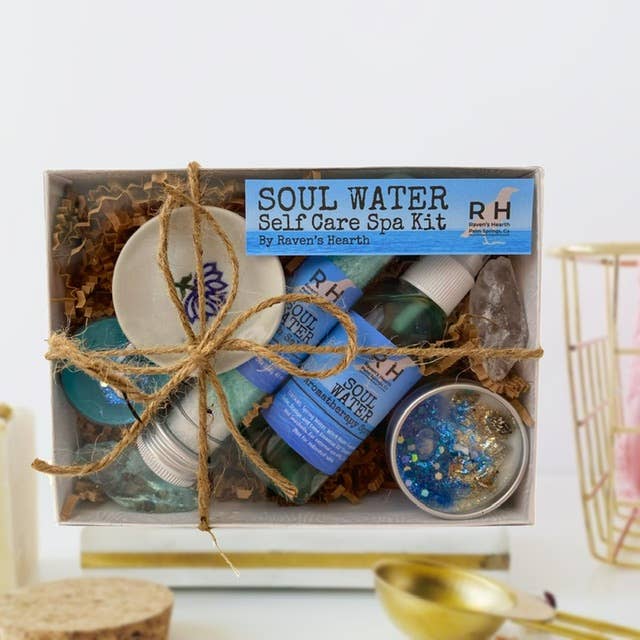 Raven’s Hearth - Wholesale Bath & Body Set - Self-Care Spa Kit
Soul Water Scent
Great Gift