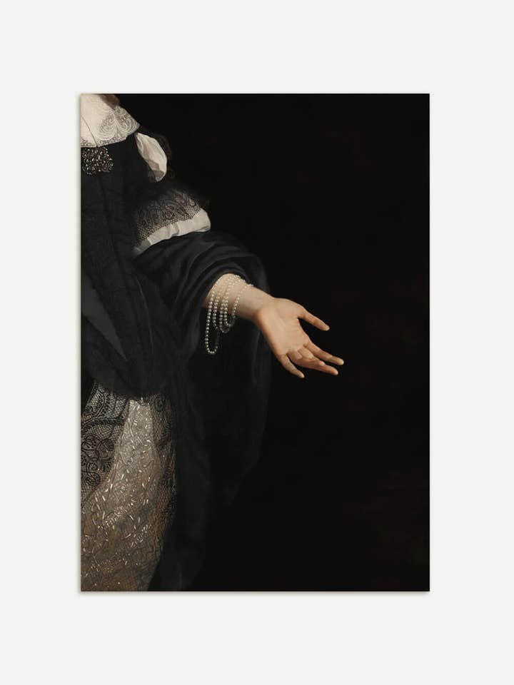 Perlen & Seide – Barocke Eleganz für den Großhandel von Modern Antique Prints