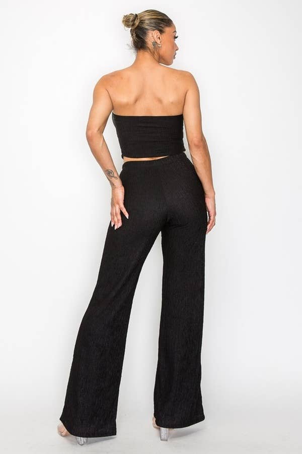 Kimcine - Wholesale Jumpsuit - Women's - KST8513-WOMEN'S SEXY STRAPLESS JUMPSUIT4