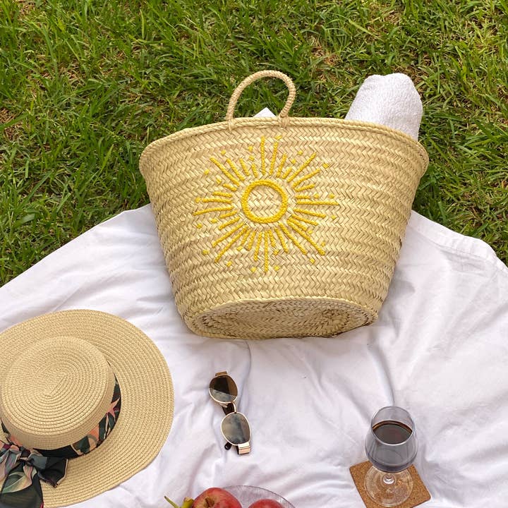 Sunny Pool Party Tote-Perfect for Bridal Parties and other Purchase Wholesale beach towels for wedding favors. Free Returns & Net 60 Terms on Faire trending on Faire.