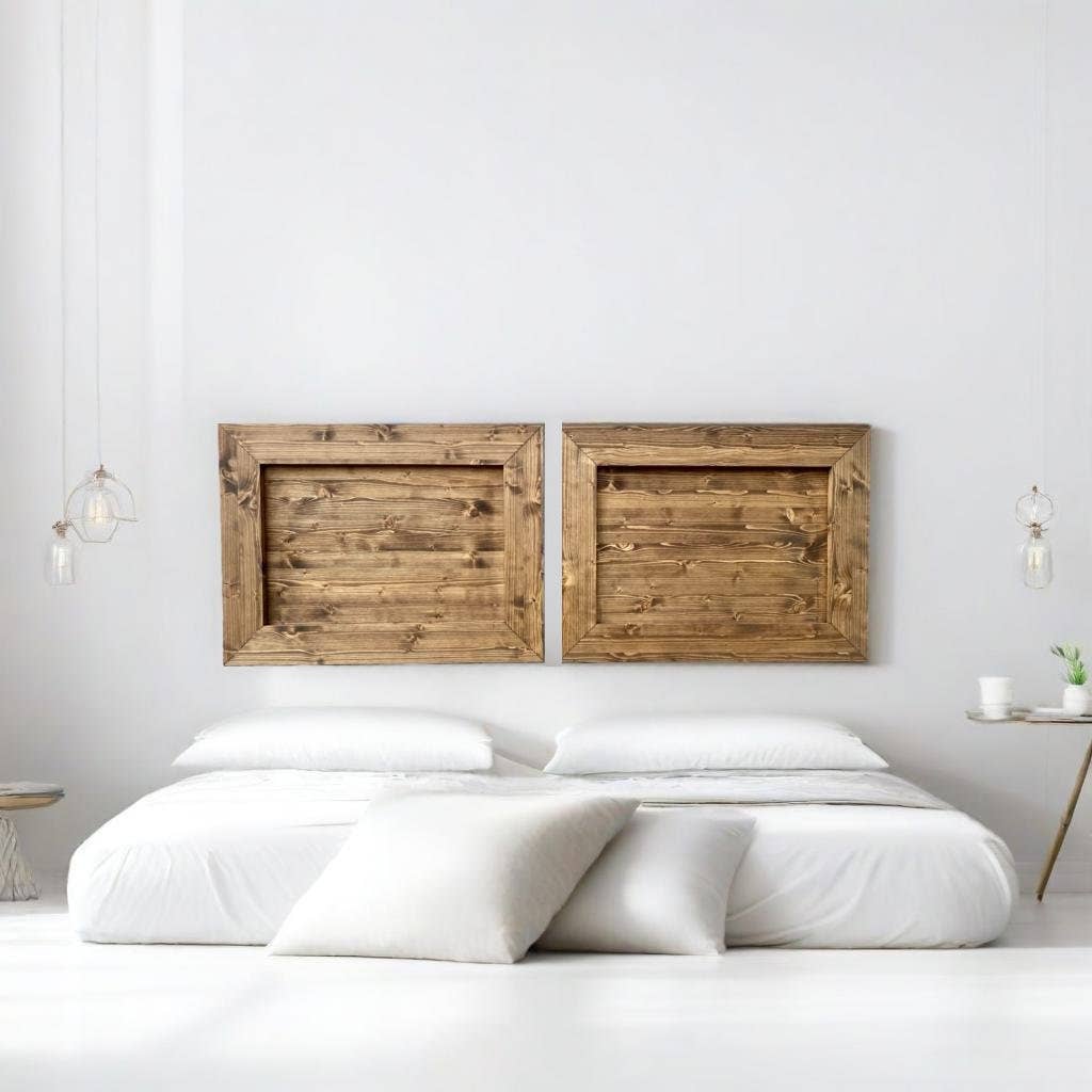 Raw Wood - Wholesale Headboard - Headboard / Height 60 / Asahi - Handmade with solid wood