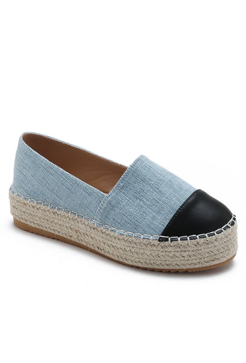 Joia Paris – wholesale Wedges – Women’s – Trendy Bicolor Wedge Espadrille H8-92510